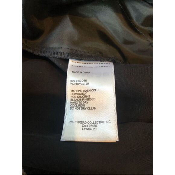 Laundry by Shelli Segal Los Angeles Women’s Black Straight Comfy Pants Size M NW - Picture 5 of 8